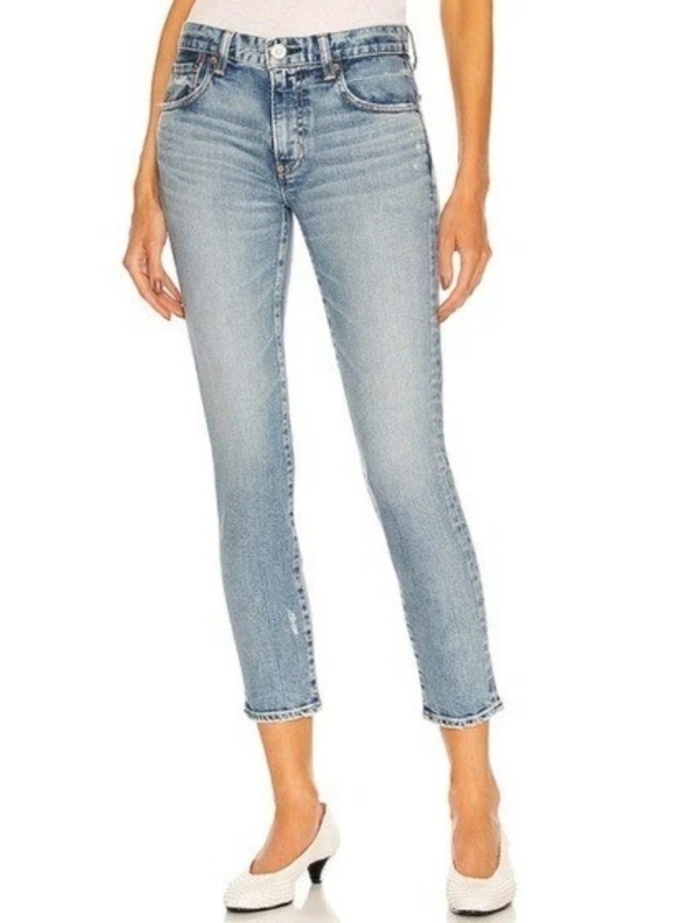 MOUSSY VINTAGE Edmond High-Rise Skinny Jeans 26 blue